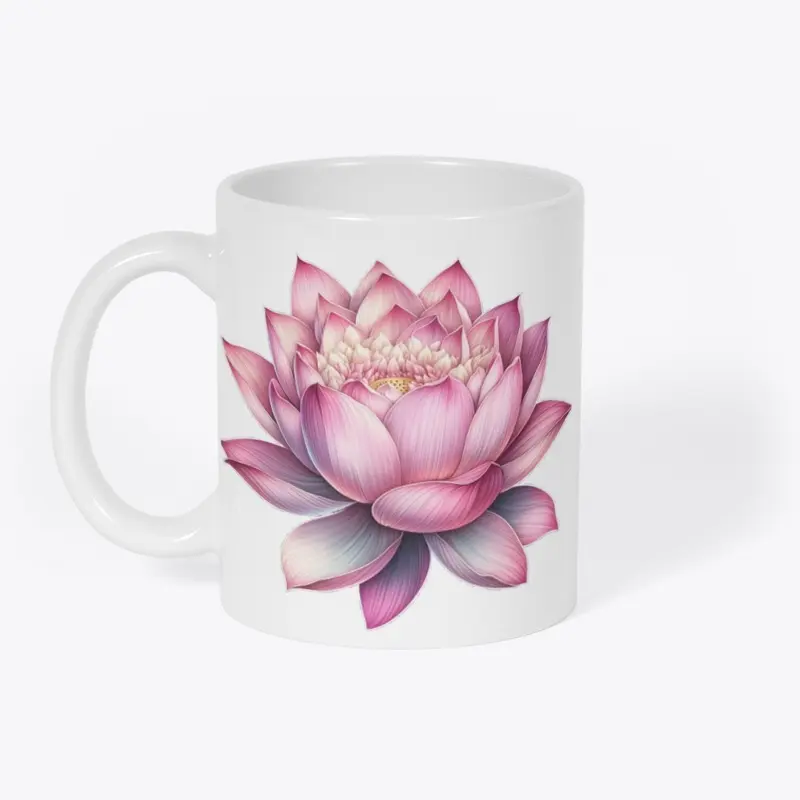 Pink Lotus Flower Coffee Mug