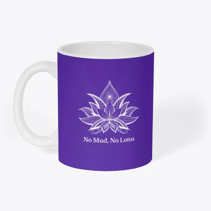 Lotus Coffee Mug | White Lotus Flower